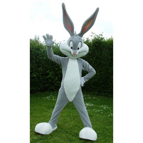 Buggs bunny mascot costume